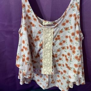 Super cute high low cami